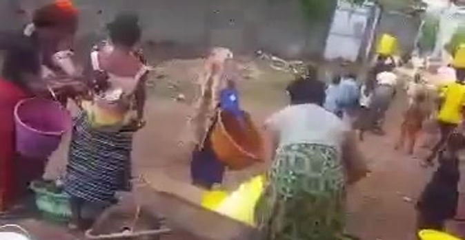 Women Using the Well